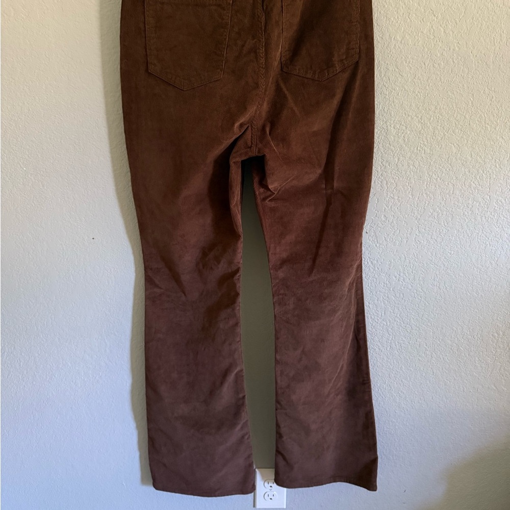 Old Navy Higher High-Rise Flare Corduroy Pants, brown, 14 Tall - Picture 9 of 9